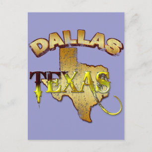 CARTE POSTALE DALLAS, TEXAS