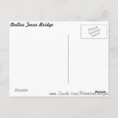 Carte Postale Dallas Texas Bridge n° 3 (Dos)