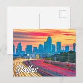 Carte Postale Dallas, Texas, États-Unis (Devant / Derrière)