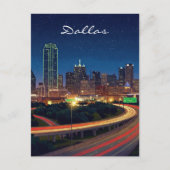 Carte postale Dallas Texas Night (Devant)