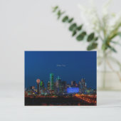 Carte Postale Dallas, Texas, photo de paysage urbain, (Debout devant)