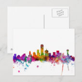 Carte Postale Dallas Texas Skyline (Devant / Derrière)