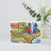 Carte Postale Dallas TX (Debout devant)
