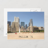 CARTE POSTALE "DALLAS, TX" (Devant / Derrière)