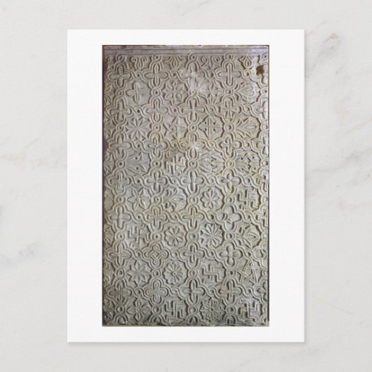 Carte Postale dalle byzantine avec décoration cruciforme, 12ème- (Devant)