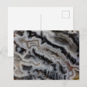 Carte Postale Dalle mixte de jaspe agate (Devant / Derrière)