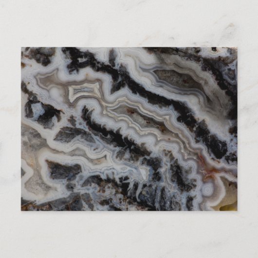 Carte Postale Dalle mixte de jaspe agate (Devant)