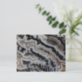 Carte Postale Dalle mixte de jaspe agate (Debout devant)