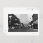 Carte Postale Dalles, Oregon Main Street Vue sur la ville (Devant / Derrière)