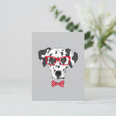 Carte Postale Dalmatien fashionable (Debout devant)