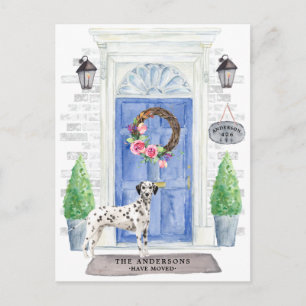 Carte postale Dalmatienne Moving Faire-part