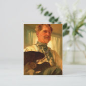 Carte postale d'Alphonse Maria Mucha (Debout devant)