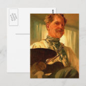 Carte postale d'Alphonse Maria Mucha (Devant / Derrière)