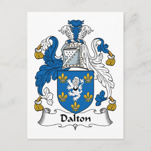 Carte Postale Dalton Family Crest
