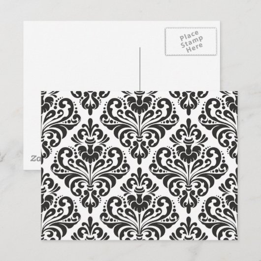 Carte Postale Damas (Devant / Derrière)