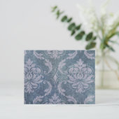 Carte Postale Damas bleues détendues (Debout devant)