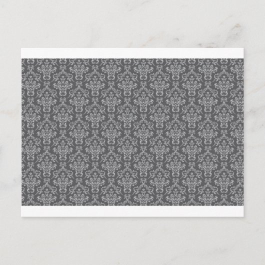 Carte Postale Damas en gris (Devant)