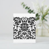 Carte Postale Damas noir et blanc (Debout devant)