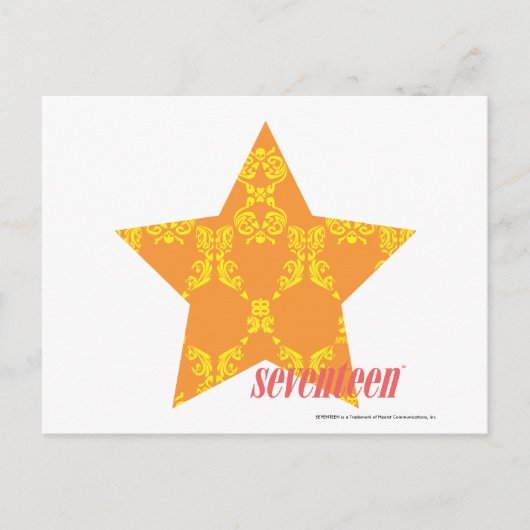 Carte Postale Damas Orange-Jaune 3 (Devant)