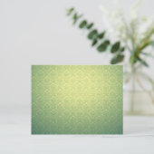 Carte Postale Damas victorienne verte (Debout devant)