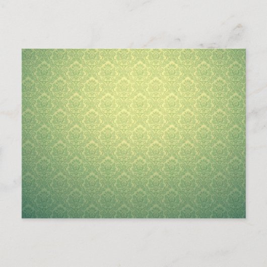 Carte Postale Damas victorienne verte (Devant)