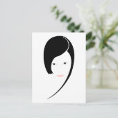 Carte Postale dame (Debout devant)