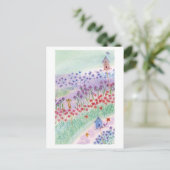 Carte Postale dame (Debout devant)