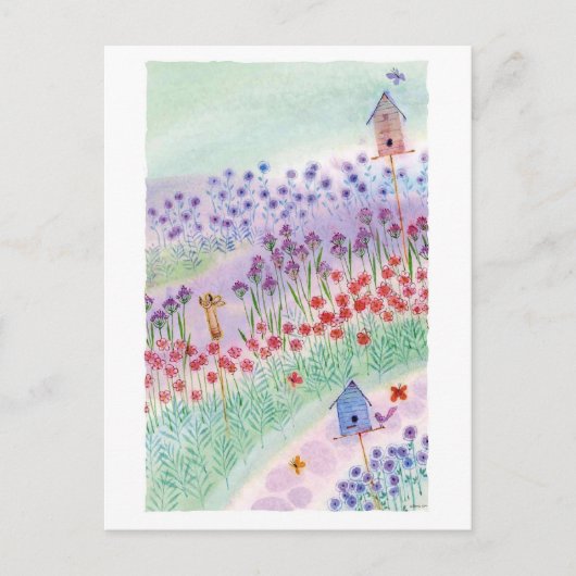 Carte Postale dame (Devant)