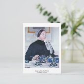 Carte Postale Dame À La Table De Thé Par Mary Cassatt (Debout devant)