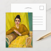 Carte Postale Dame assise en fauteuil en osier | Koloman Moser