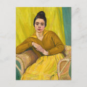 Carte Postale Dame assise en fauteuil en osier | Koloman Moser (Devant)