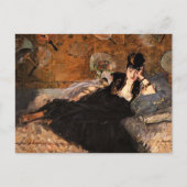 Carte Postale Dame avec les fans Edouard Manet (Devant)