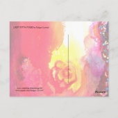 Carte Postale DAME AVEC MASQUE FEATHEREE Vénitien Masquerade Nui (Dos)