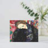 Carte Postale Dame avec Muff par Gustav Klimt (Debout devant)