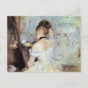 Carte Postale Dame dans les toilettes par Berthe Morisot