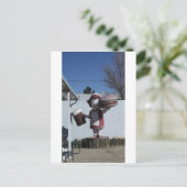 Carte Postale Dame de Hamburger Vintage (Debout devant)