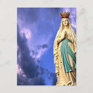 Carte Postale Dame de Lourdes