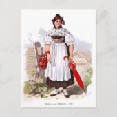 Carte Postale Dame de Munich, 1873 (Devant)