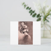 Carte Postale Dame des ordures, reine de mode (Debout devant)