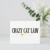 Carte Postale Dame du Crazy Cat (Debout devant)