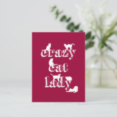 Carte Postale Dame du Crazy Cat (Debout devant)