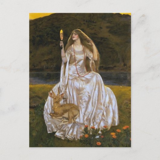 Carte Postale Dame du lac (Devant)