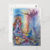 CARTE POSTALE DAME DU LAC (Devant / Derrière)