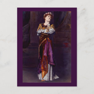 Carte Postale Dame Ellen Terry en tant qu'Imogen - Alma-Tadema