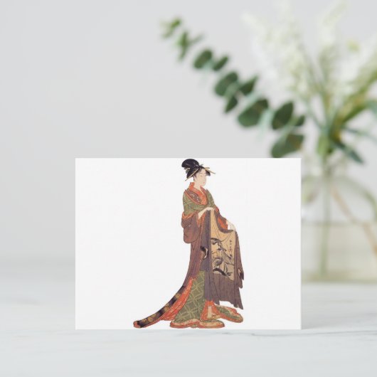 Carte Postale Dame Japonaise (Debout devant)