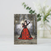 Carte Postale Dame Vampire (Debout devant)
