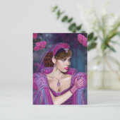 Carte Postale Dame victorienne (Debout devant)