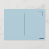 Carte Postale Dame victorienne avec chapeau à plumes roses pour (Dos)