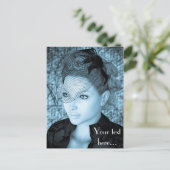 Carte Postale Dame Vintage (Debout devant)