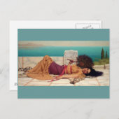 Carte Postale Dames grecques de rêve par Godward (Devant / Derrière)